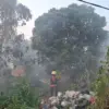Bakar Sampah Berujung Kebakaran Lahan di Cibeber, Damkar Cimahi Selamatkan Aset Rp2,1 Miliar