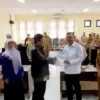 Wakil Bupati Asep Sopari Al Ayubi saat menerima tim BPK RI Perwakilan Jawa Barat
