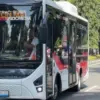 Pemkab Bogor Evaluasi Operasional Bogor Bus. Foto Sandika