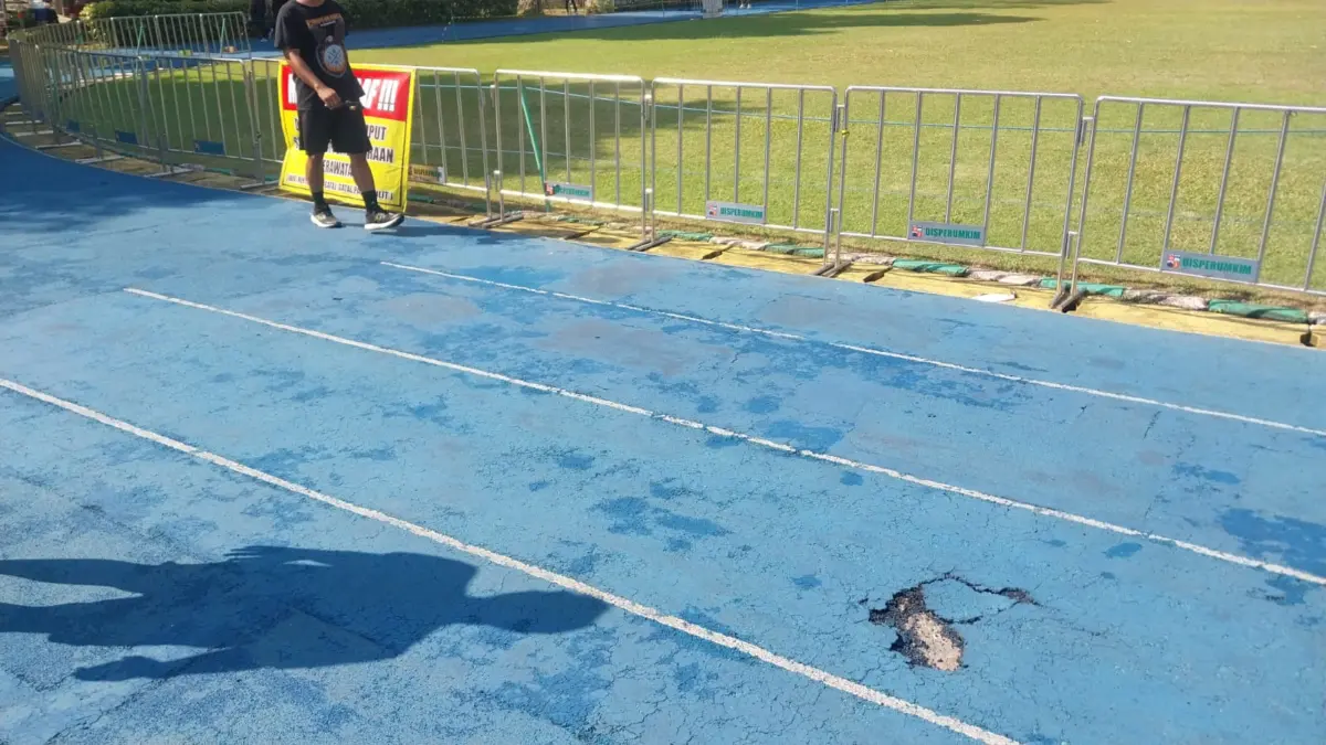 Area jogging track di Lapangan Sempur, Kota Bogor, akan ditutup sementara mulai Rabu (22/7/2026) untuk dilakuk