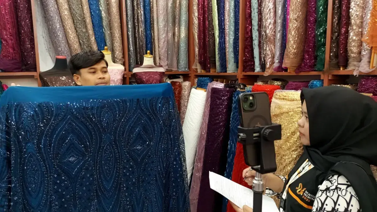 Baru 56 Persen, BPS Sisir Kawasan Tekstil Cigondewah Baru 56 Persen, BPS Sisir Kawasan Tekstil Cigondewah