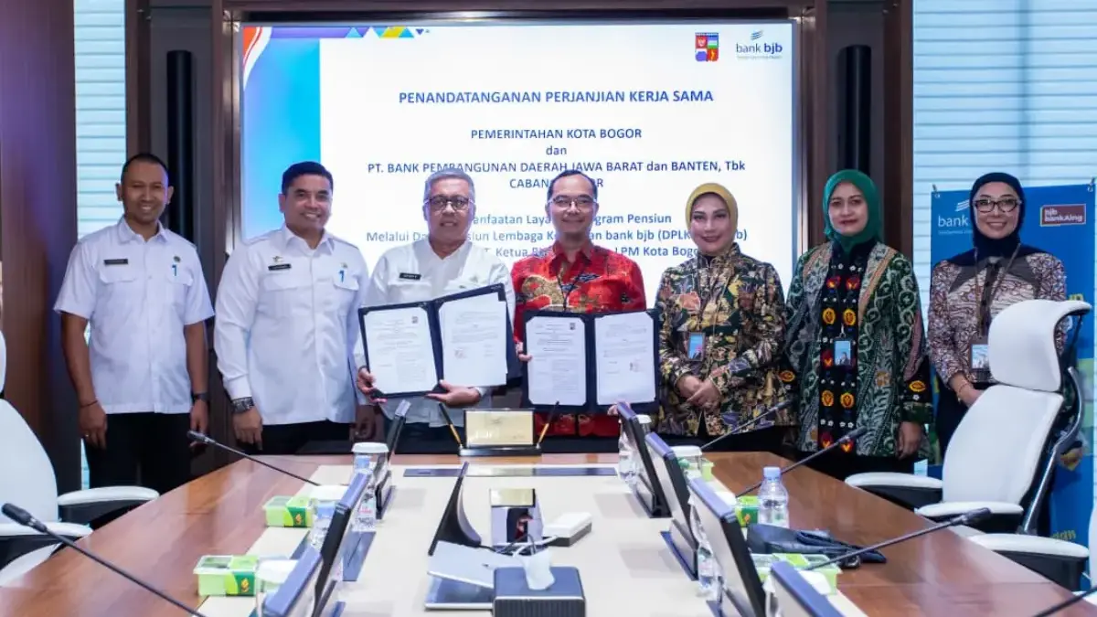 bank bjb Perluas Manfaat Dana Pensiun, Gandeng Pemkot Bogor Lindungi Masa Depan Aparatur Kewilayahan