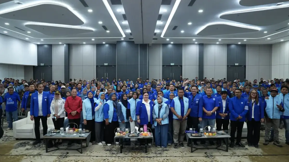 Lebih dari 500 kader, pengurus, dan relawan PAN dari berbagai wilayah Kabupaten Subang menghadiri Rapat Kerja