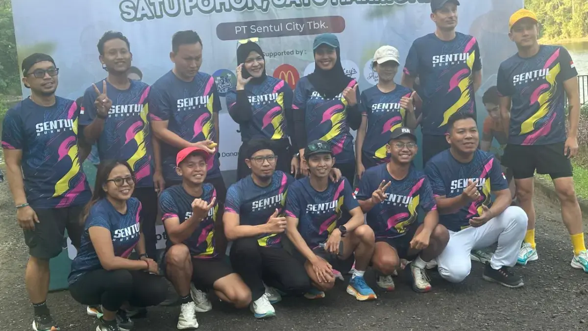 Pelari Sentul Runners Sambut Baik Penghijauan di Sentul City