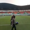 Kesiapan Stadion Pakansari, Cibinong, sebagai venue Piala AFF 2026 telah mencapai 98 persen.