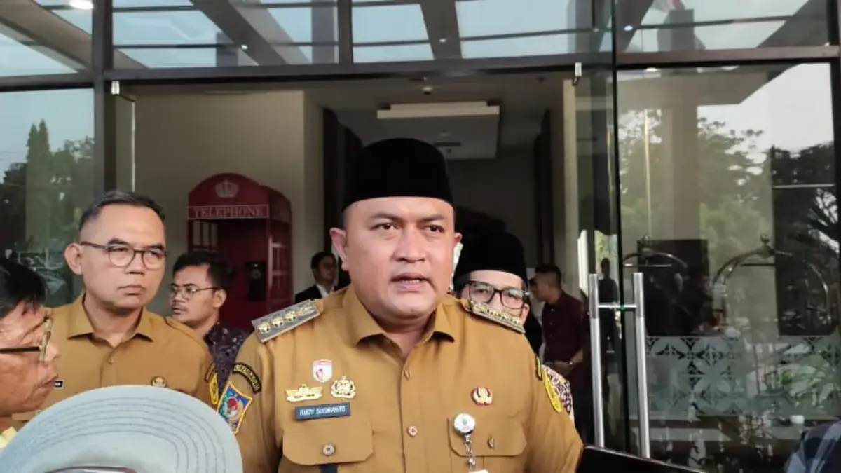 Bupati Bogor Rudy Susmanto. Foto : Sandika