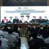 Rapat Koordinasi Pembinaan Penyelenggaraan Program Makan Bergizi Gratis (MBG) di Gedung Moh. Toha, Soreang, Se