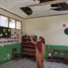 Kondisi Ruang Kelas di SDN Sasana Wiyata 02 Bogor Memprihatinkan, Atap Rusak Parah 