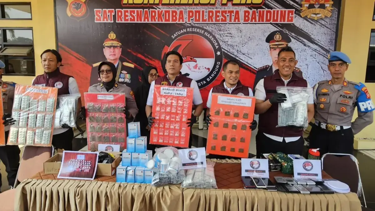 Ungkap 105 Kasus dalam Dua Bulan, Polresta Bandung Cegah 175 Ribu Orang Terpapar Narkoba