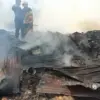 Diduga Akibat Korsleting Listrik, Tempat Penyimpanan Rongsokan di Bogor Timur Terbakar 