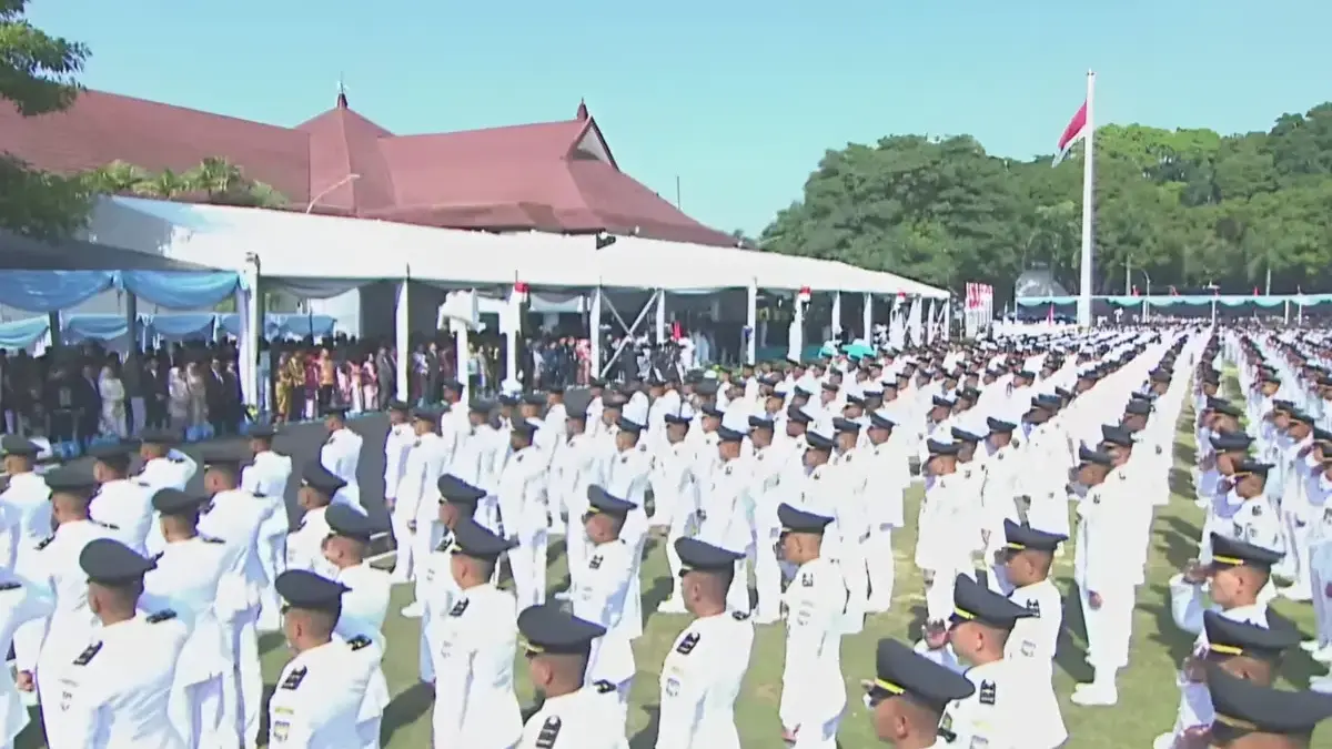 1.204 Praja IPDN Dilantik Langsung oleh Presiden Prabowo: Selamat Mengabdi kepada Bangsa dan Negara