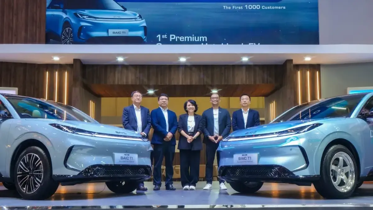 BAIC T1 Resmi Meluncur di GIIAS 2026, Dibanderol Mulai Rp373 Juta untuk 1.000 Konsumen Pertama BAIC T1 Resmi Meluncur di GIIAS 2026, Dibanderol Mulai Rp373 Juta untuk 1.000 Konsumen Pertama