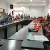 Pemuda Pancasila Kota Banjar menggelar audensi ke Pamkot Banjar pada Rabu (22/7/226), Audensi ini bunt