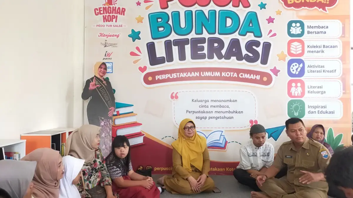 Perpustakaan Kota Cimahi memperkuat layanan literasi inklusif bagi difabel melalui kunjungan sekolah, tur pe