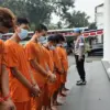 Dok. Polrestabes Bandung ungkap kasus curanmor, 7 orang pelaku berhasil diamankan. Selasa,(4/8). Foto. Sandi N