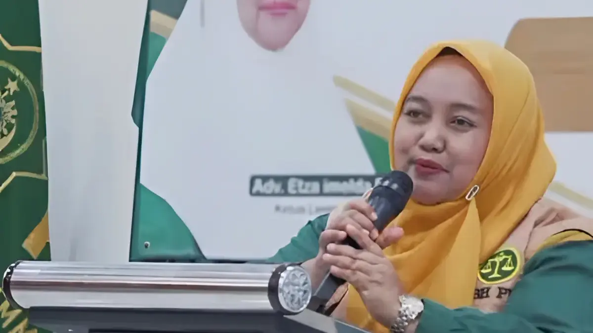 Ketua LBH PUI Pusat, Etza Imelda Fitri mengecam dugaan tindakan kekerasan seksual rudapaksa terhadap seorang a