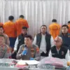 Bersenjata Revolver dan Sajam Saat Beraksi, Komplotan Curanmor Lampung Dibekuk Polres Sumedang