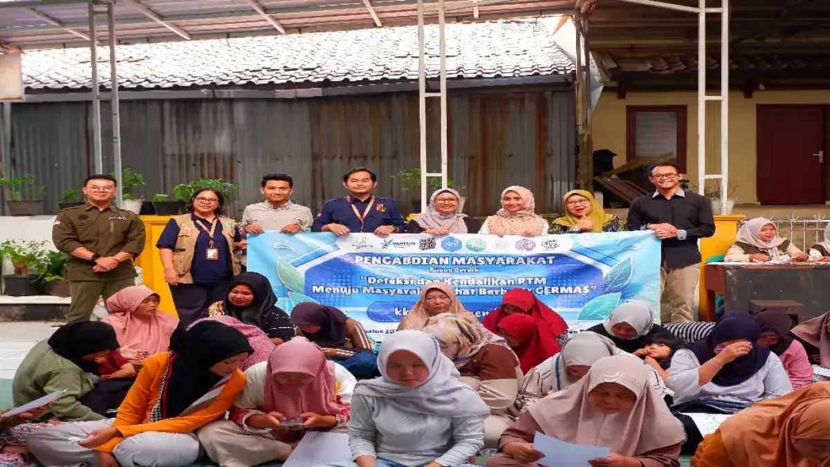 DUSUN CERDIK Dorong Masyarakat Dusun 3 Lebih Peduli terhadap Pencegahan PTM Berbasis Germas