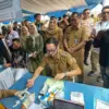 Bupati Bandung Barat, Jeje Ritchie Ismail saat menghadiri HUT ke-9 RSUD Cikalongwetan. Senin (10/8). Dok Jaba