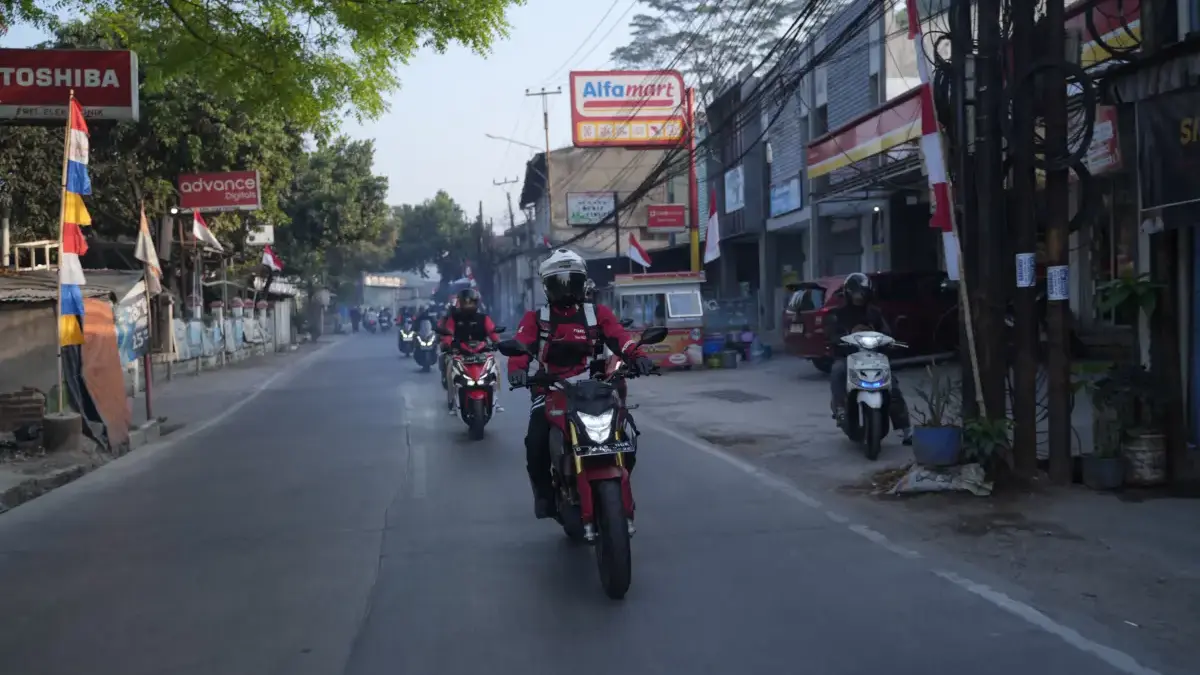 Honda West Java Heritage Ride Padukan Touring, Eksplorasi Budaya, dan Misi CSR di Jawa Barat Honda