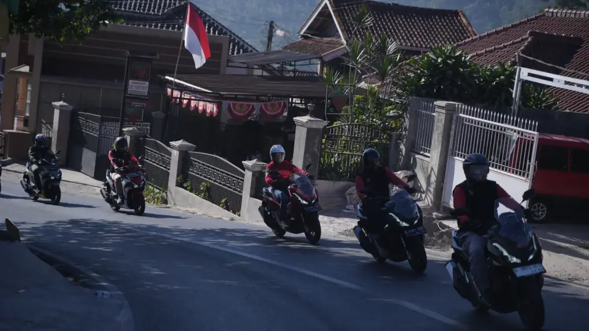 PT Daya Adicipta Motora (DAM) saat menggelar Kegiatan Honda West Java Heritage Bersama Line Up Motor Matic Pre