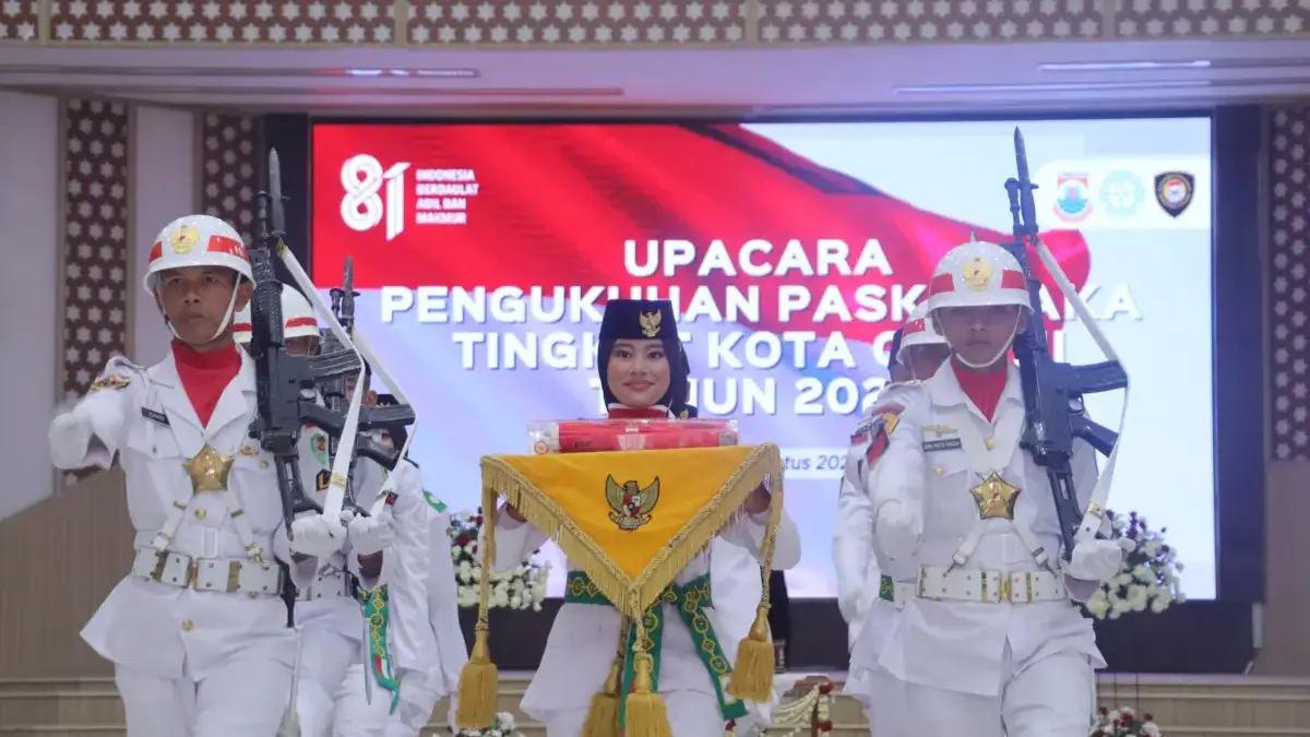 Bukan Sekadar Kibarkan Bendera, Paskibraka Cimahi Digembleng Jadi Generasi Berkarakter