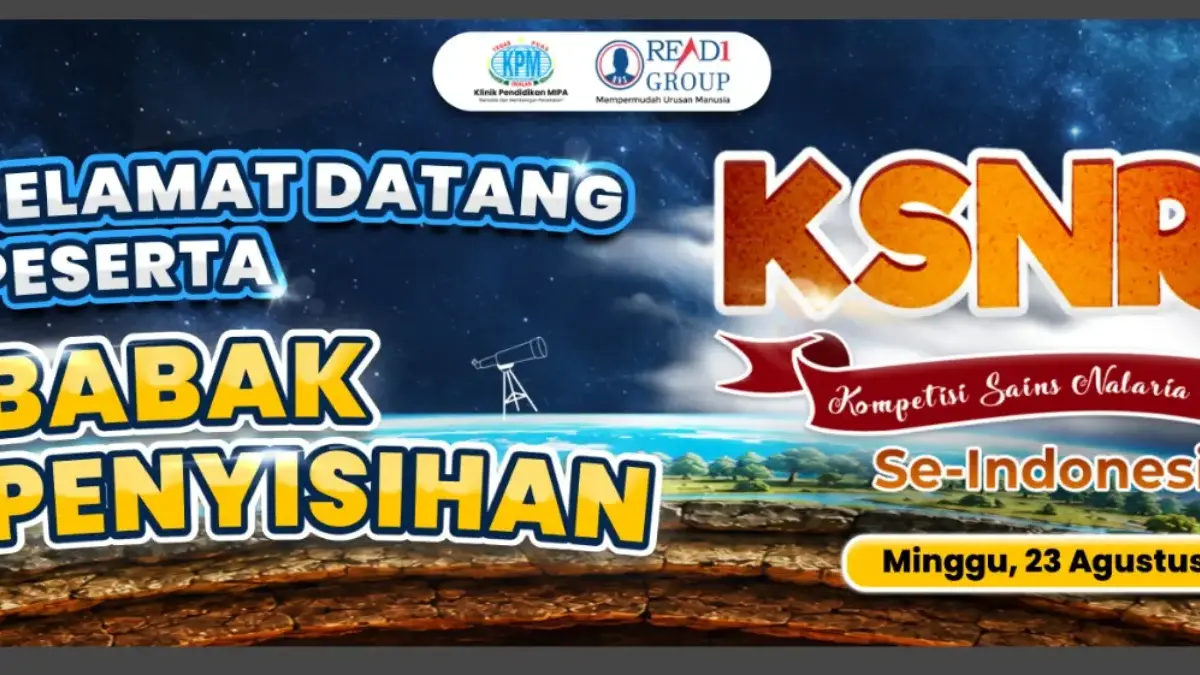 Dorong Generasi Muslim Kuasai Sains, 131 Siswa Banjar Akan Ikuti Kompetisi Sains KSNR-8 Dorong Generasi Muslim Kuasai Sains, 131 Siswa Banjar Akan Ikuti Kompetisi Sains KSNR-8