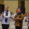 Penyelenggaraan Musyawarah Kota ( Mukota ) Kamar Dagang dan Industri ( Kadin ) Kota Depok resmi berakhir denga