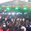 Peringatan hari jadi Paguyuban Sundawani Indonesia yang berlangsung di lapangan Bumi Sangkuriang berlangsung m
