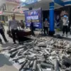 Polresta Bandung Musnahkan 1.589 Knalpot Brong, Hasil Razia 10 Hari