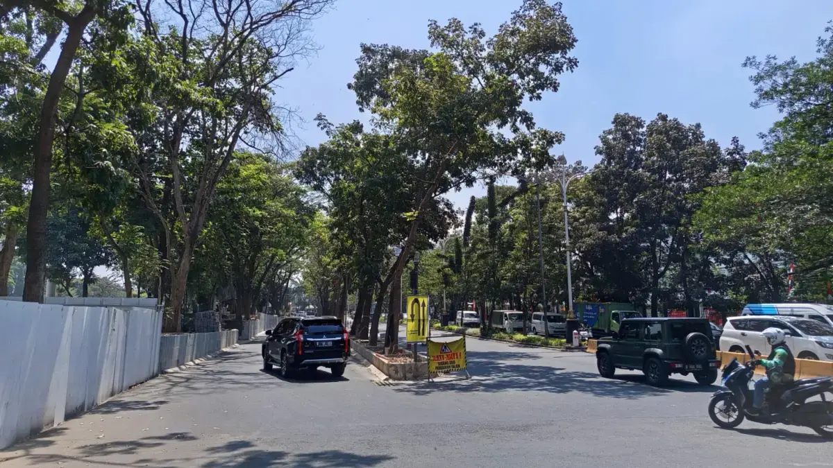 Buntut Penataan Halaman Gedung Sate, Sejumlah Pohon Diduga Turut Ditebang Buntut Penataan Halaman Gedung Sate, Sejumlah Pohon Diduga Turut Ditebang