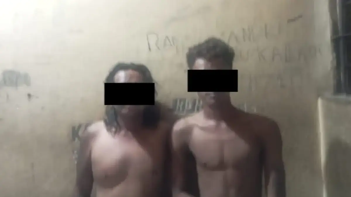 Dua Pengamen Diduga Todong Sopir Truk di Baleendah. Dok Polsek Baleendah