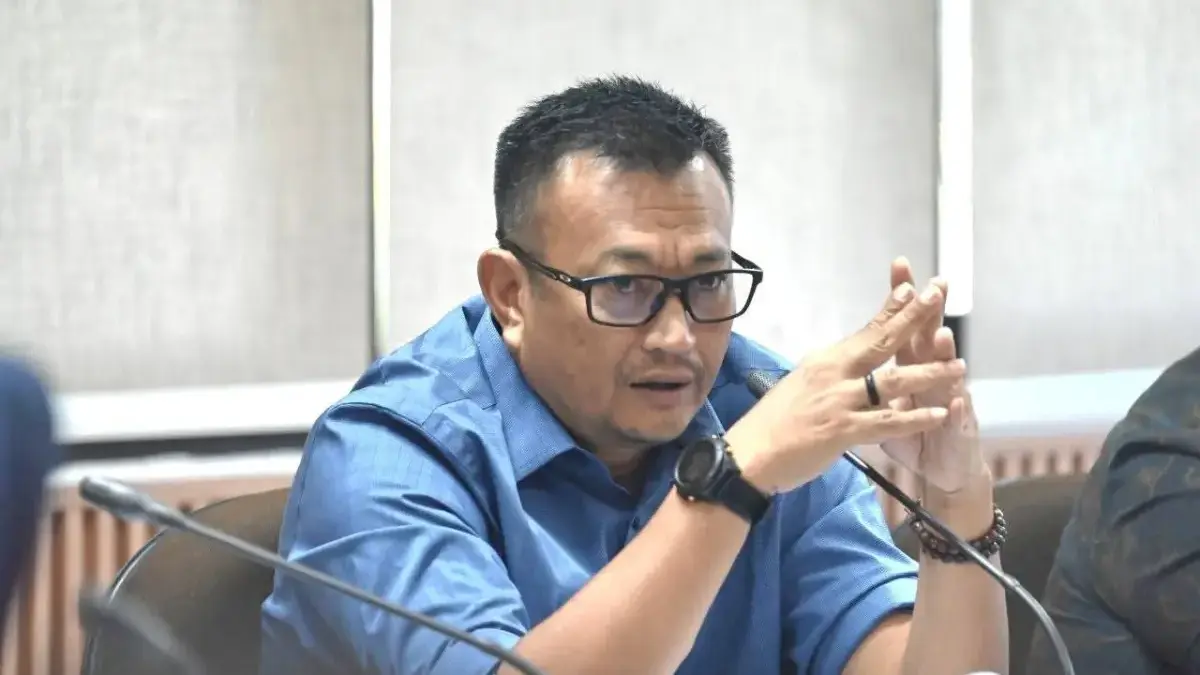 Anggota Fraksi Golkar sekaligus Ketua Komisi III DPRD Kabupaten Cianjur, Igun Hendra Gunawa