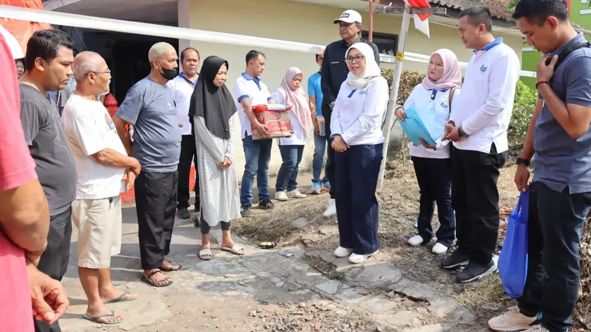 Peduli Kebakaran Cimenyan-Kota Banjar, Perumdam Tirta Anom Salurkan Bantuan hingga Beri Keringanan Tagihan