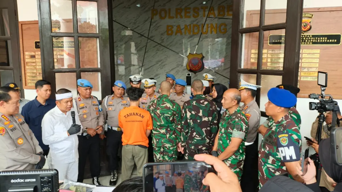 Pelaku Tabrak Lari Polisi di Bandung Diamankan, Tersangka Ditemani Dua Anggota TNI?