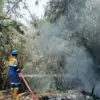 Dua hari dua peristiwa kebakaran hanguskan du rumah dan lahan pembuangan sampah di Tasikmalaya
