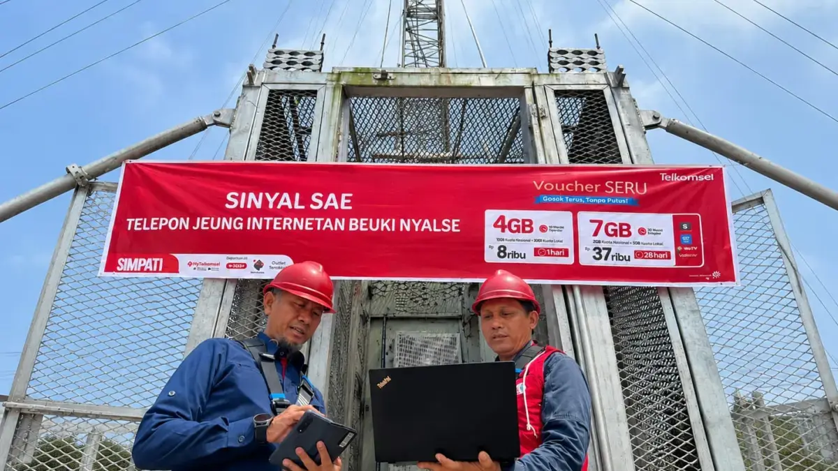 Merdeka dalam Konektivitas, Telkomsel Perluas Sinyal 4G hingga Pelosok Cisolok Sukabumi Merdeka dalam Konektivitas, Telkomsel Perluas Sinyal 4G hingga Pelosok Cisolok Sukabumi