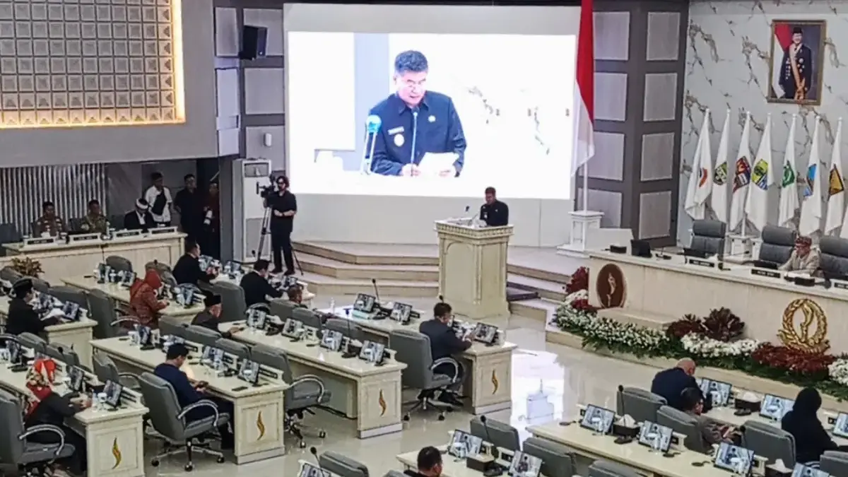 Wagub Erwan Setiawan menyampaikan rincian APBD Perubahan 2026