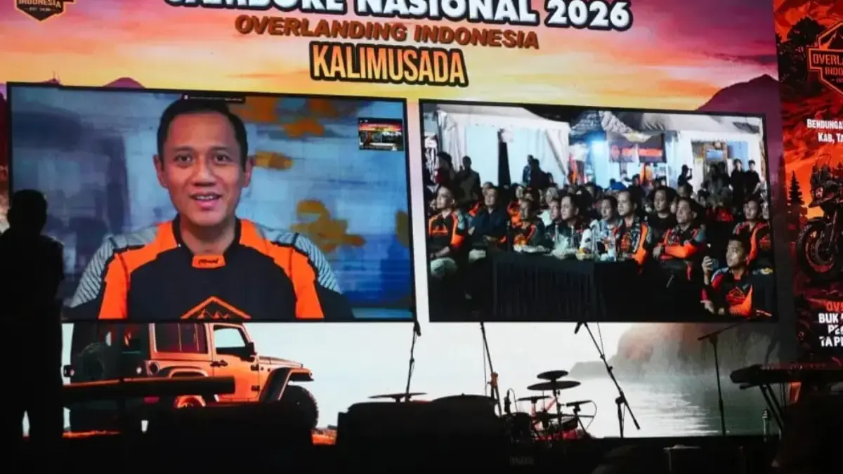 Leuwikeris Jadi Etalase Wisata dan UMKM Tasikmalaya di Jambore Nasional Overlanding Indonesia 2026 Suasana Jambore Nasional 2026 Komunitas Overlanding Indonesia yang digelar di kawasan Bendungan Leuwikeris, Ke