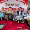 Polres Ciamis Sita 152 Knalpot Bising dan Ungkap 7 Kasus Narkoba Sepanjang Agustus 2026