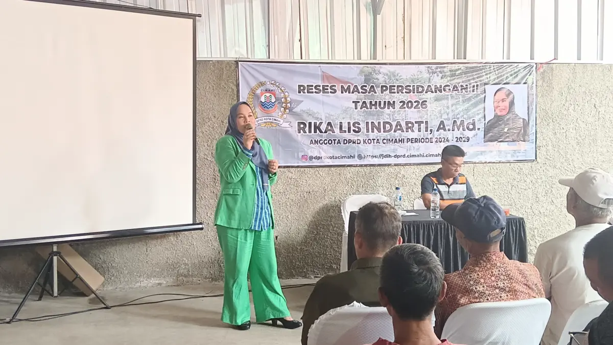 Anggota DPRD Kota Cimahi dari Dapil 1 Fraksi PKS, Rika Lis Indarti soroti infrastruktur, drainase dan sampah,