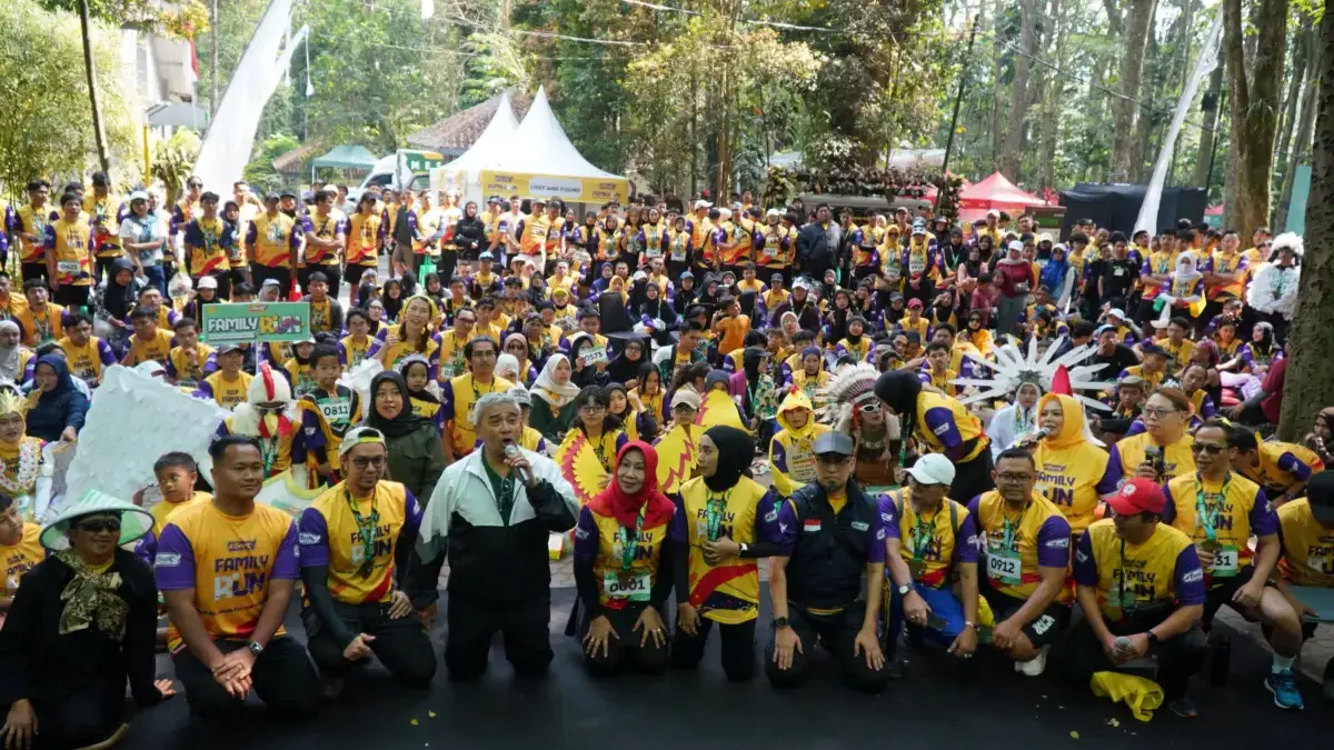 d'Besto Family Run 2026 Sukses, Dihadiri Wali Kota Bandung dan 1.500 Peserta d Besto