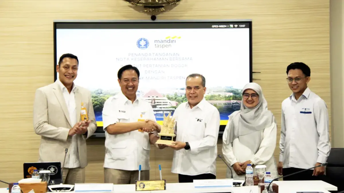 Perkuat Literasi Keuangan dan Pengembangan SDM, Bank Mandiri Taspen Jalin MoU Dengan IPB University Perkuat Literasi Keuangan dan Pengembangan SDM, Bank Mandiri Taspen Jalin MoU Dengan IPB University