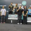Campus League Badminton Regional Bandung diselenggarakan di GOR Bandung, Jawa Barat.