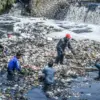 Sampah Menumpuk hingga 2 Ton di Sungai Citepus, DSDABM dan Gober Turun Bersihkan