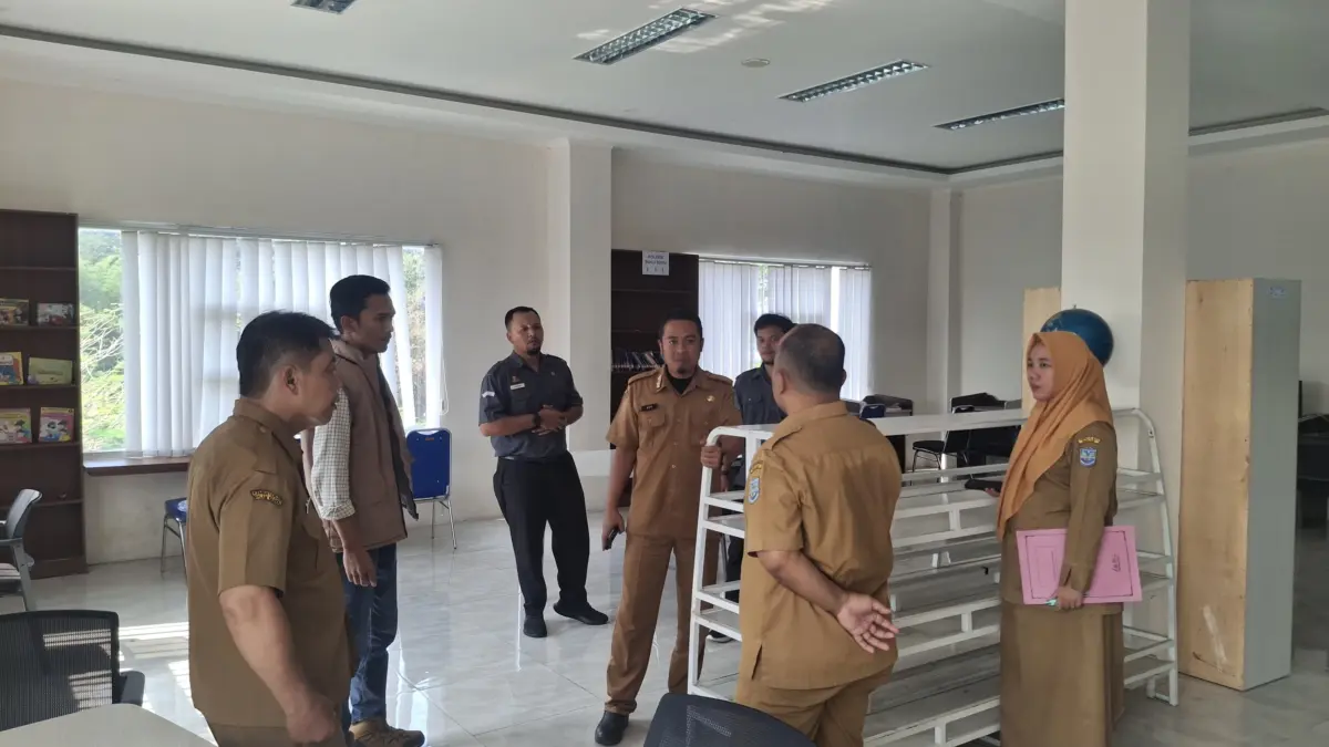 Bawaslu Kota Banjar Akan Bentuk Pojok Pengawasan di Perpusda Bawaslu Kota Banjar berada di area Perpustakaan Daerah, Senin (28/9/2026). Mereka berencana membentuk Pojok Pe