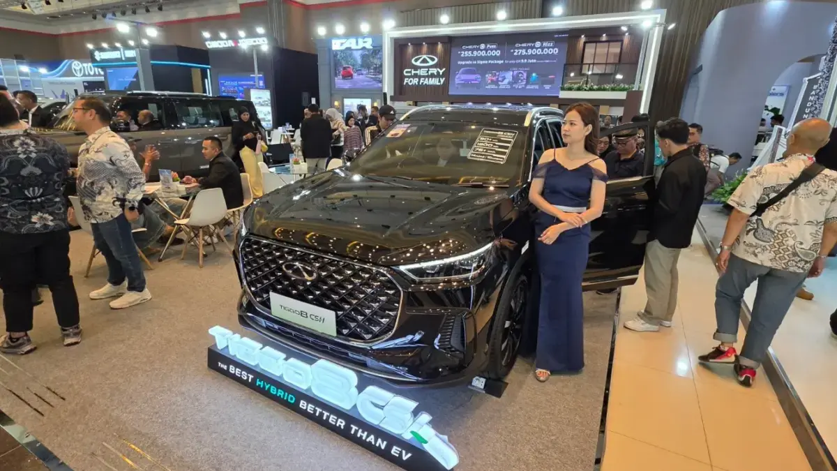 Chery Indonesia, resmi memboyong empat lini model elektrifikasi sekaligus pada ajang GAIKINDO Indonesia Inter