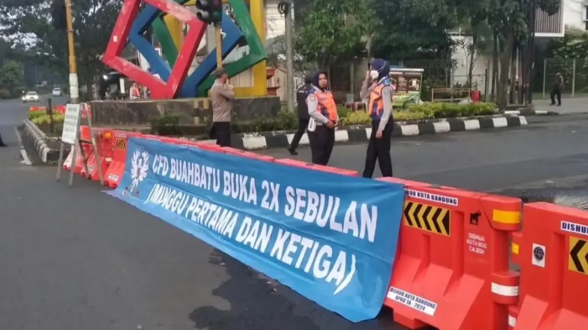 Dinas Perhubungan ( Dishub ) Kota Bandung melalui program Car Free Day (CFD) Dago, CFD Buah Batu dan Braga did