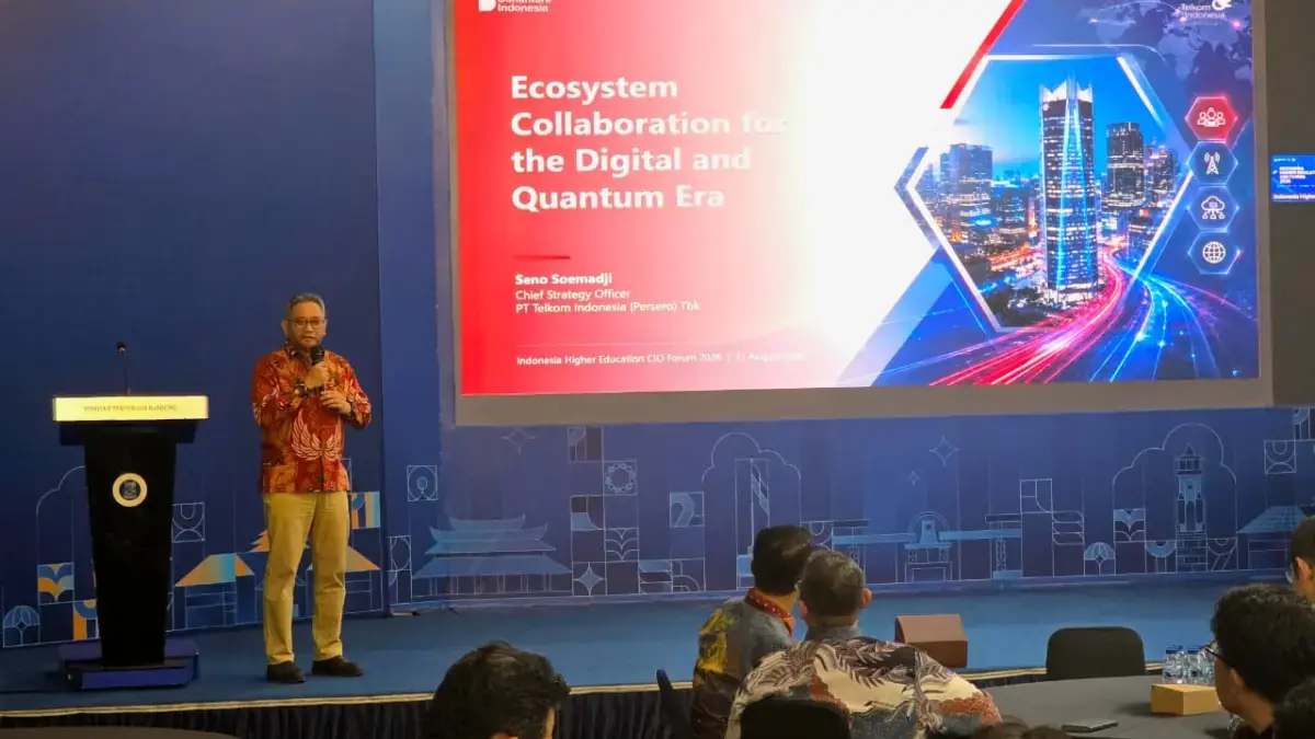 Telkom Perkuat Kolaborasi Pentahelix, Persiapkan Kedaulatan Digital di Universitas Indonesia Higher Education CIO Forum 2026