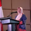 Direktur Utama Telkom Dian Siswarini.